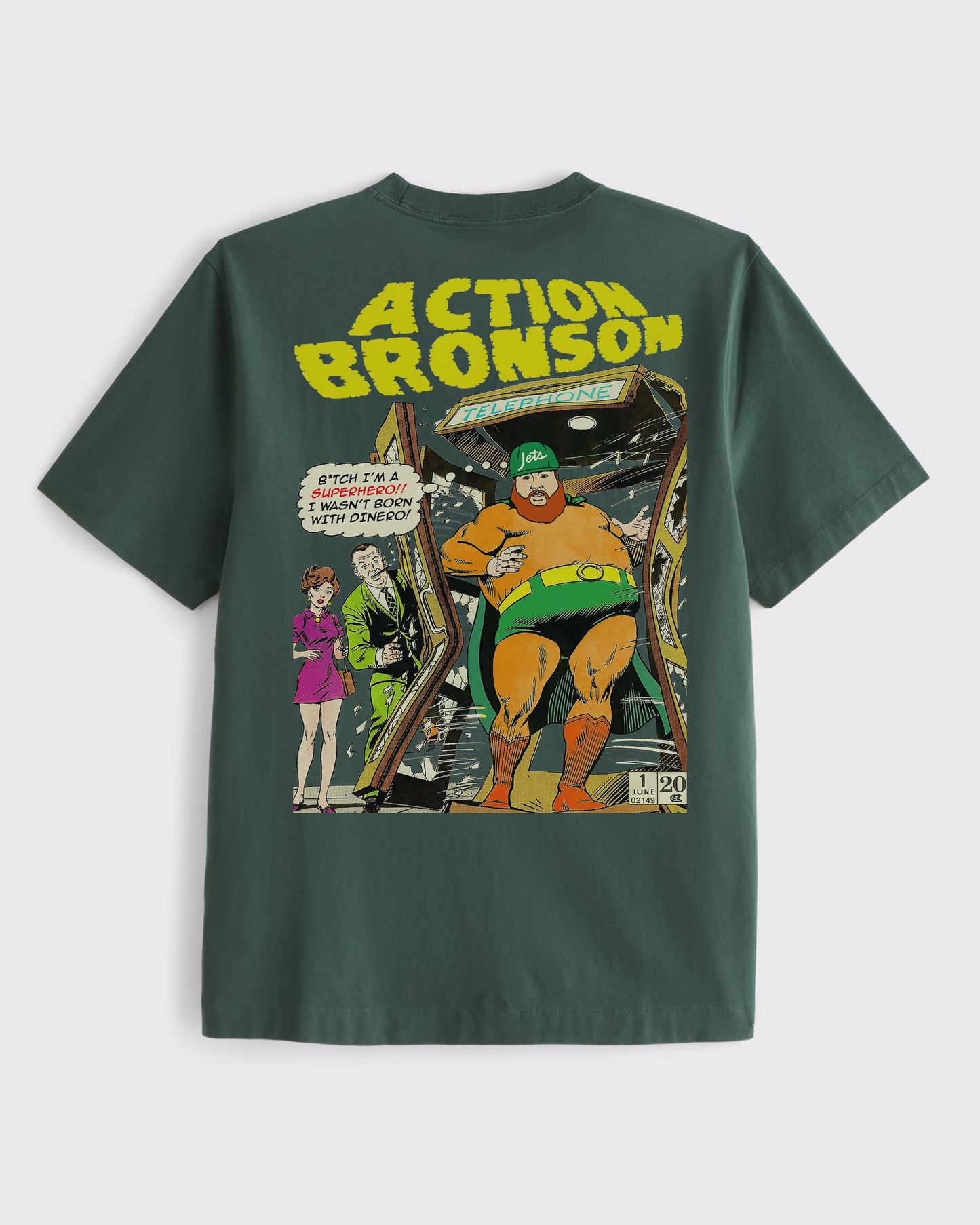 Action Bronson Comic Graphic Tee - Front & Back Print