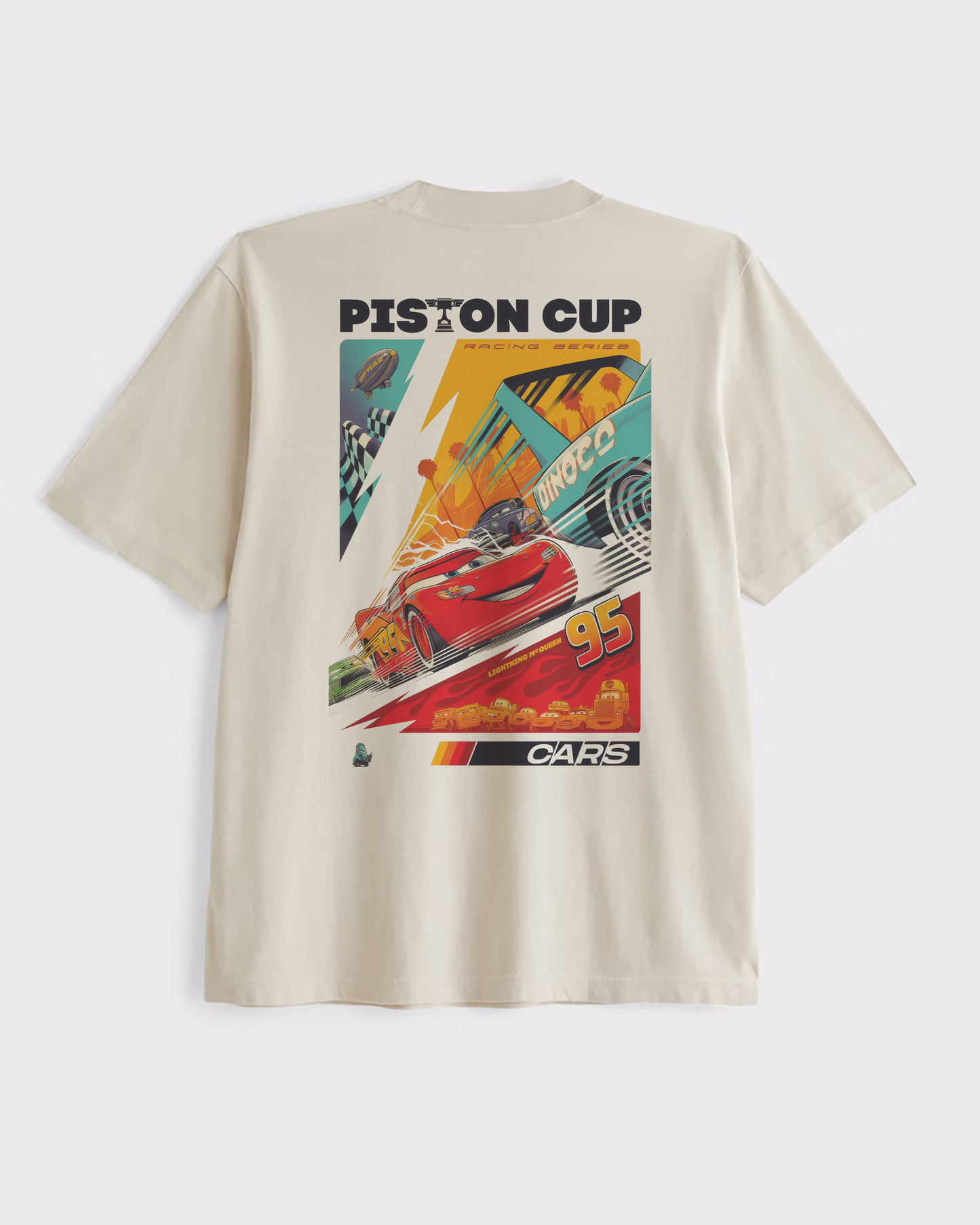 Piston Cup Tee - Front & Back Print