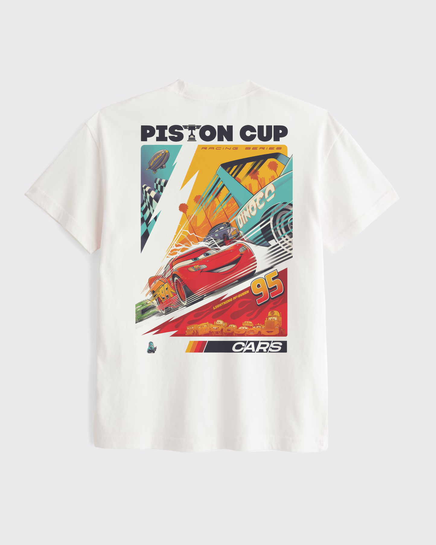 Piston Cup Tee - Front & Back Print