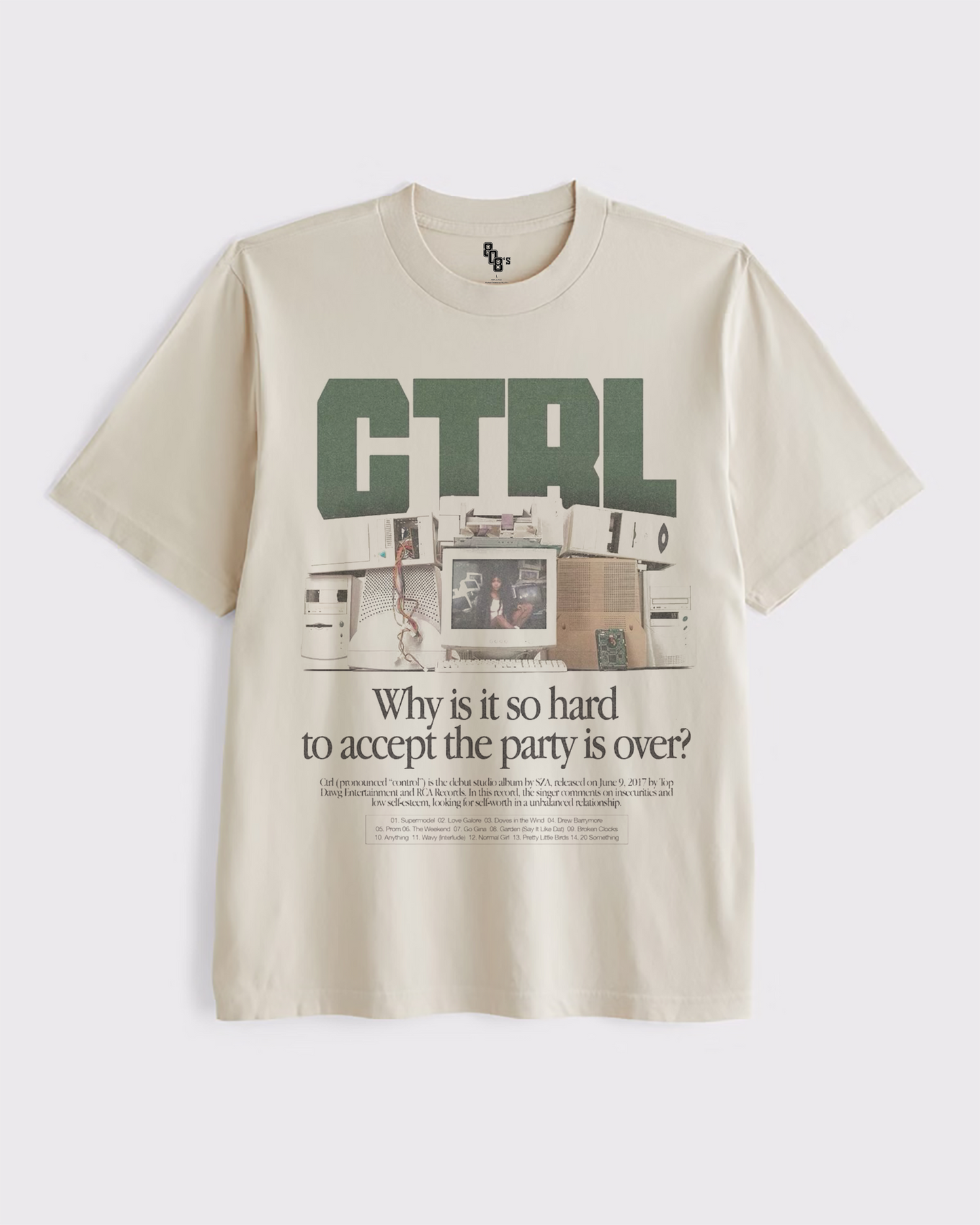 CTRL - 90's Magazine Ad Style Tee