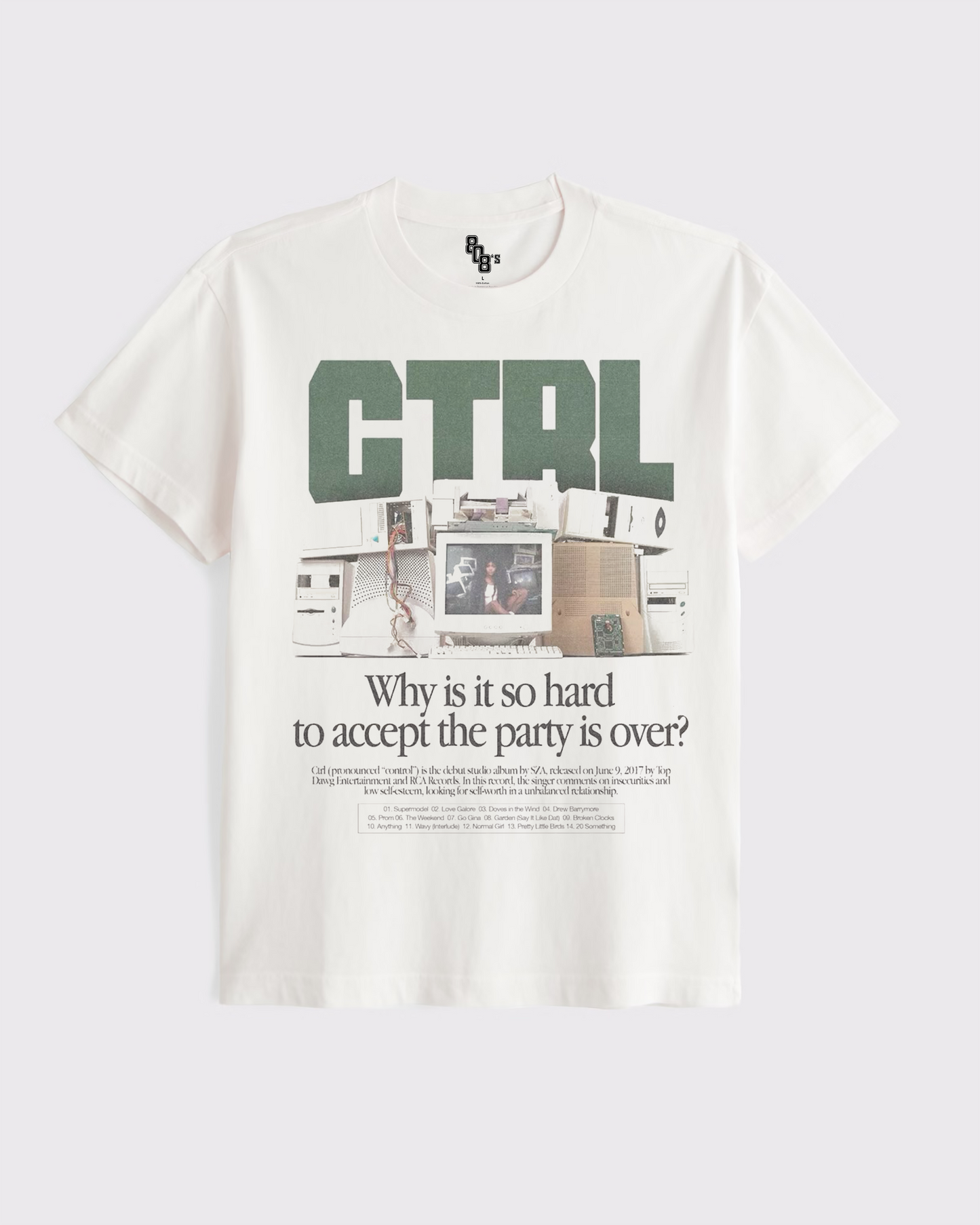 CTRL - 90's Magazine Ad Style Tee