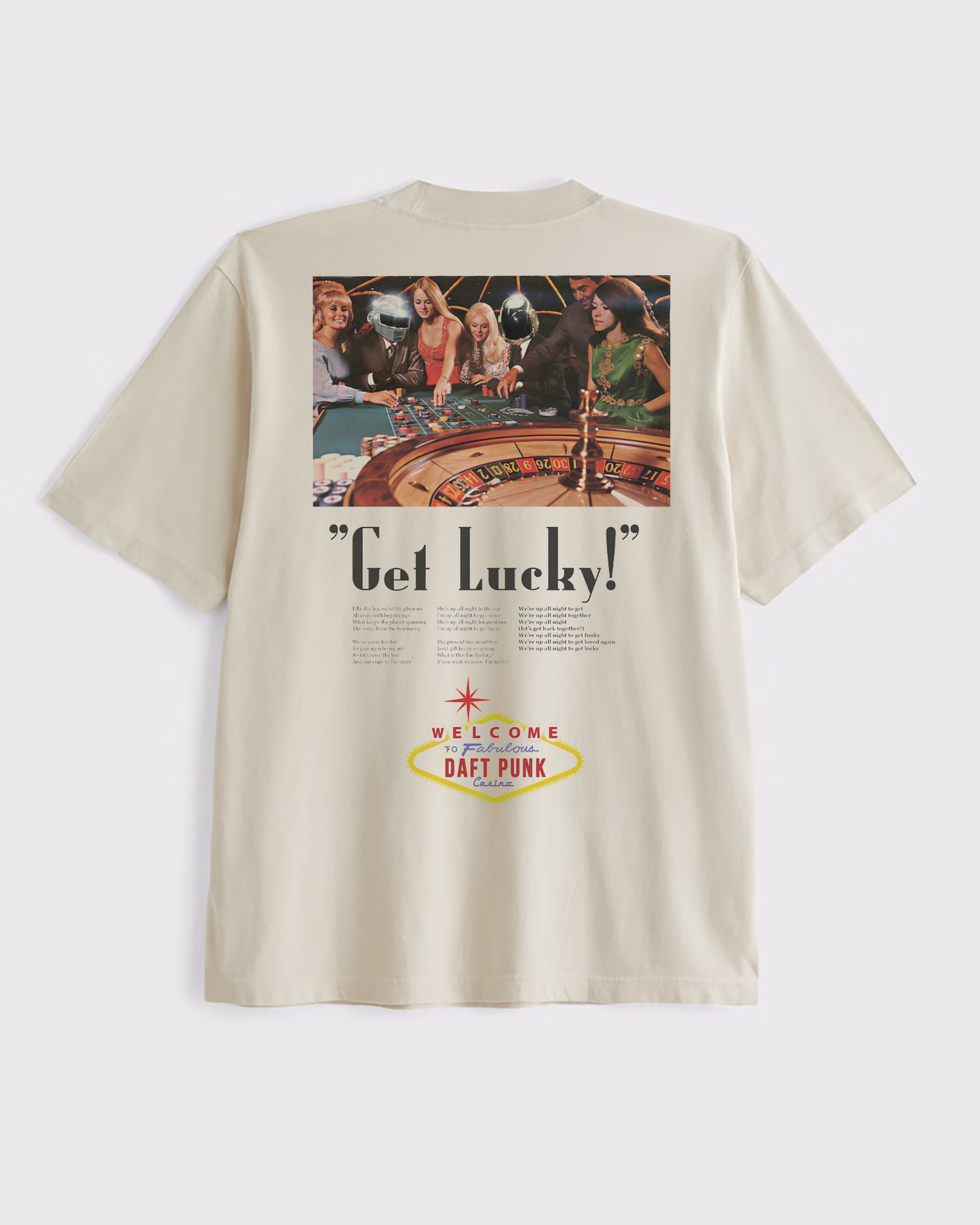 Get Lucky! - Vintage Advertising Style Tee