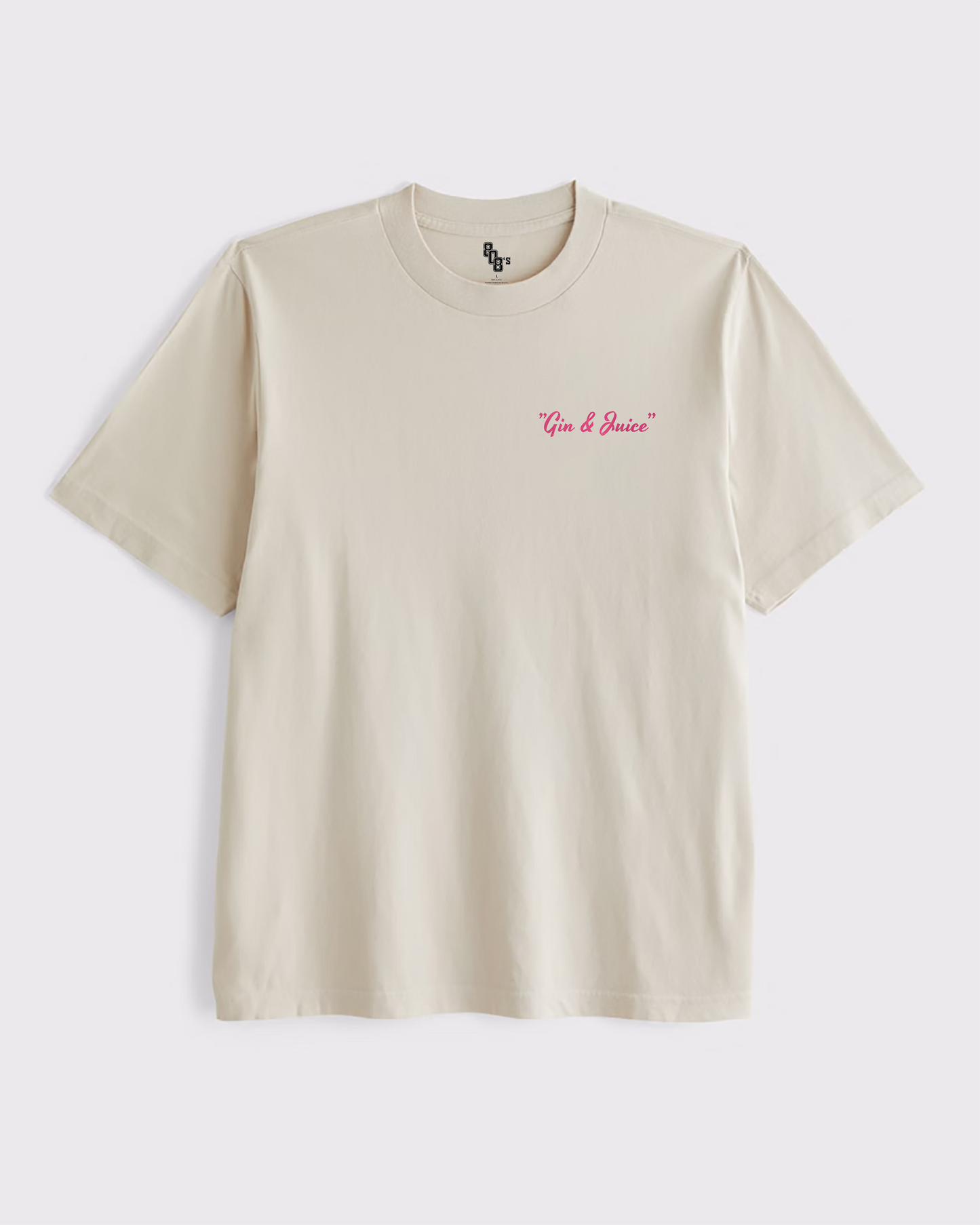 Snoop Gin & Juice - Vintage Advertising Style Tee