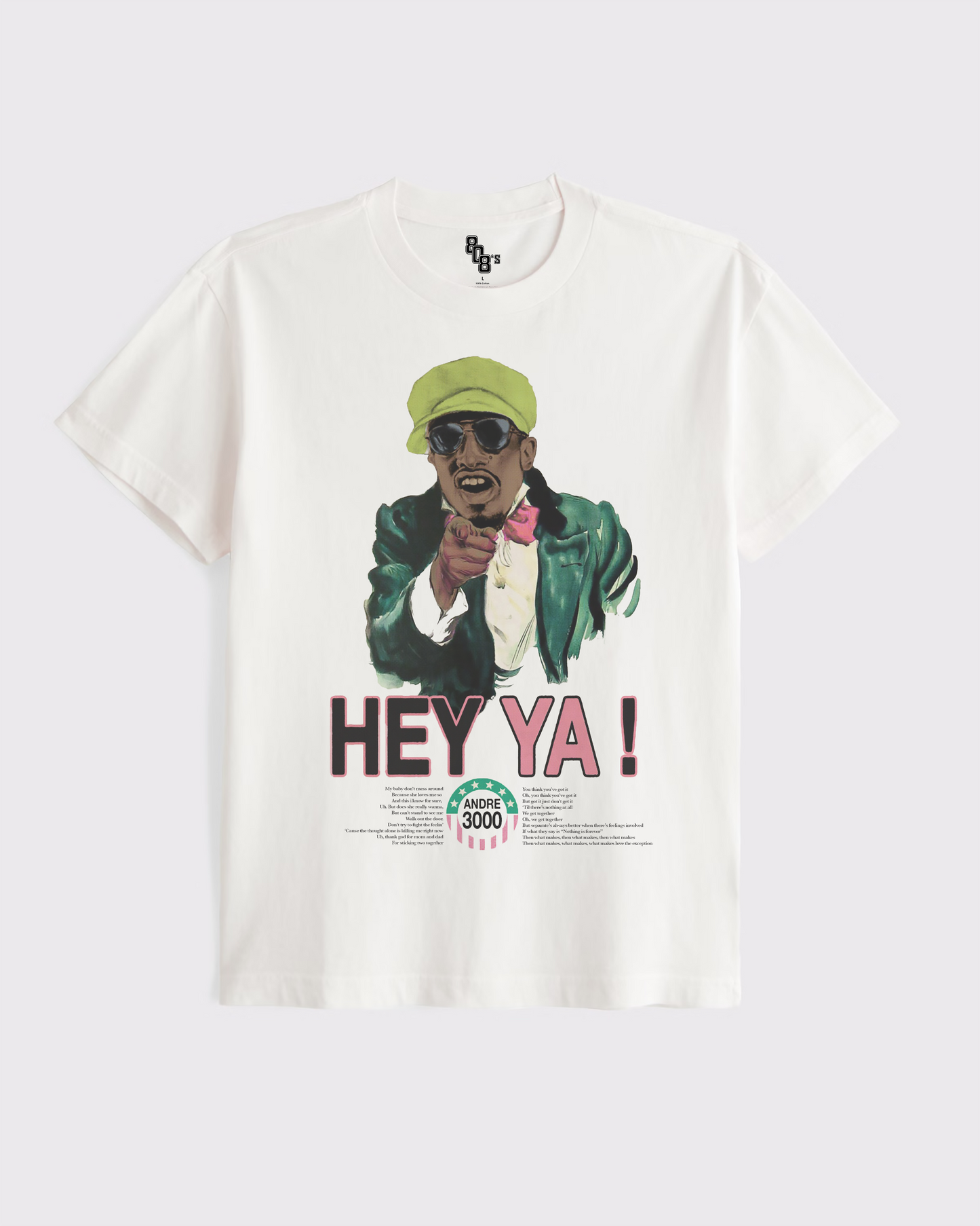 “Hey Ya!” Vintage 90s Rap Graphic Tee
