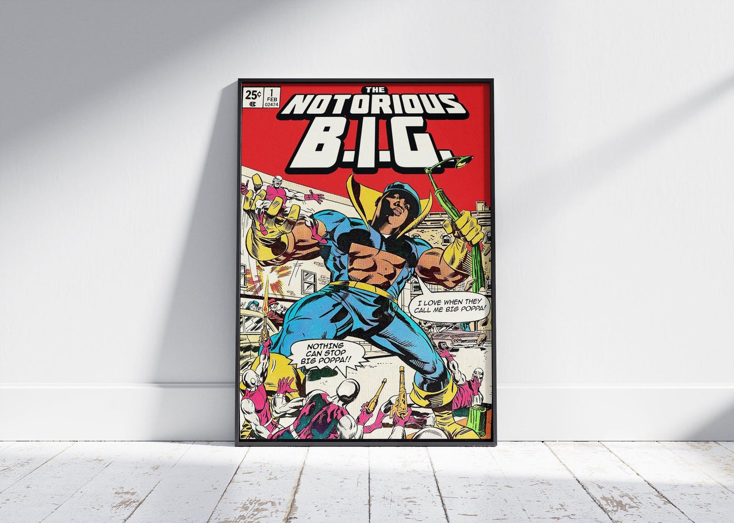 HYPNOTISE BIG GRAPHIC POSTER SUPERHERO COMIC STYLE - 808's