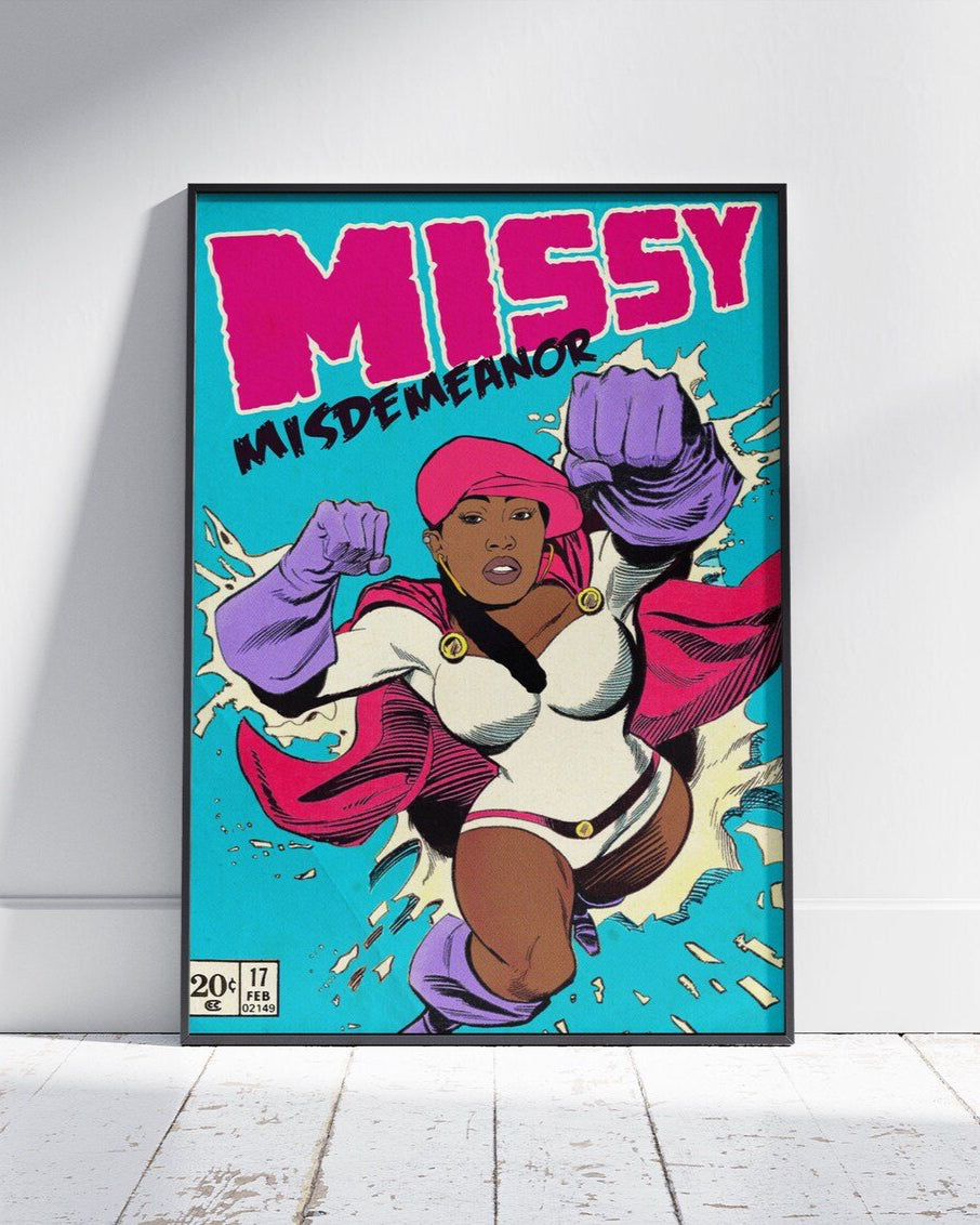 MISSY MISDEMEANOR COMIC POSTER - 808's
