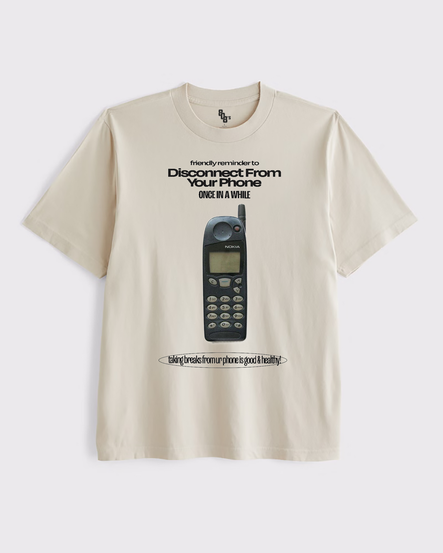 Disconnect! Statement Tee - Premium Heavyweight Cotton Unisex T-Shirt