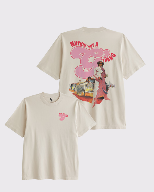 Nuthin' But A G Thing Graphic Tee Front & Back Print