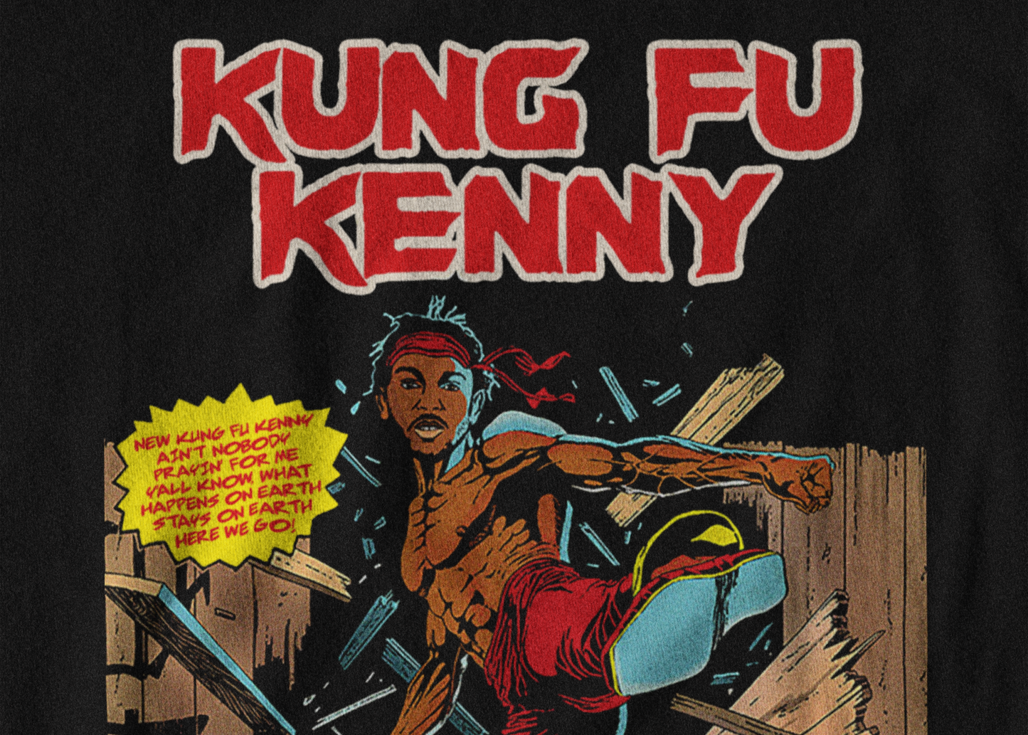 Kung Fu Kenny - Kendrick Graphic Sweatshirt