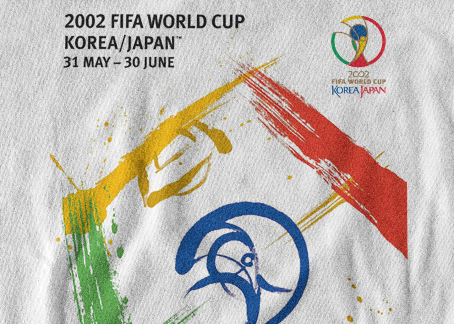 2002 World Cup Korea/Japan - Front & Back Print