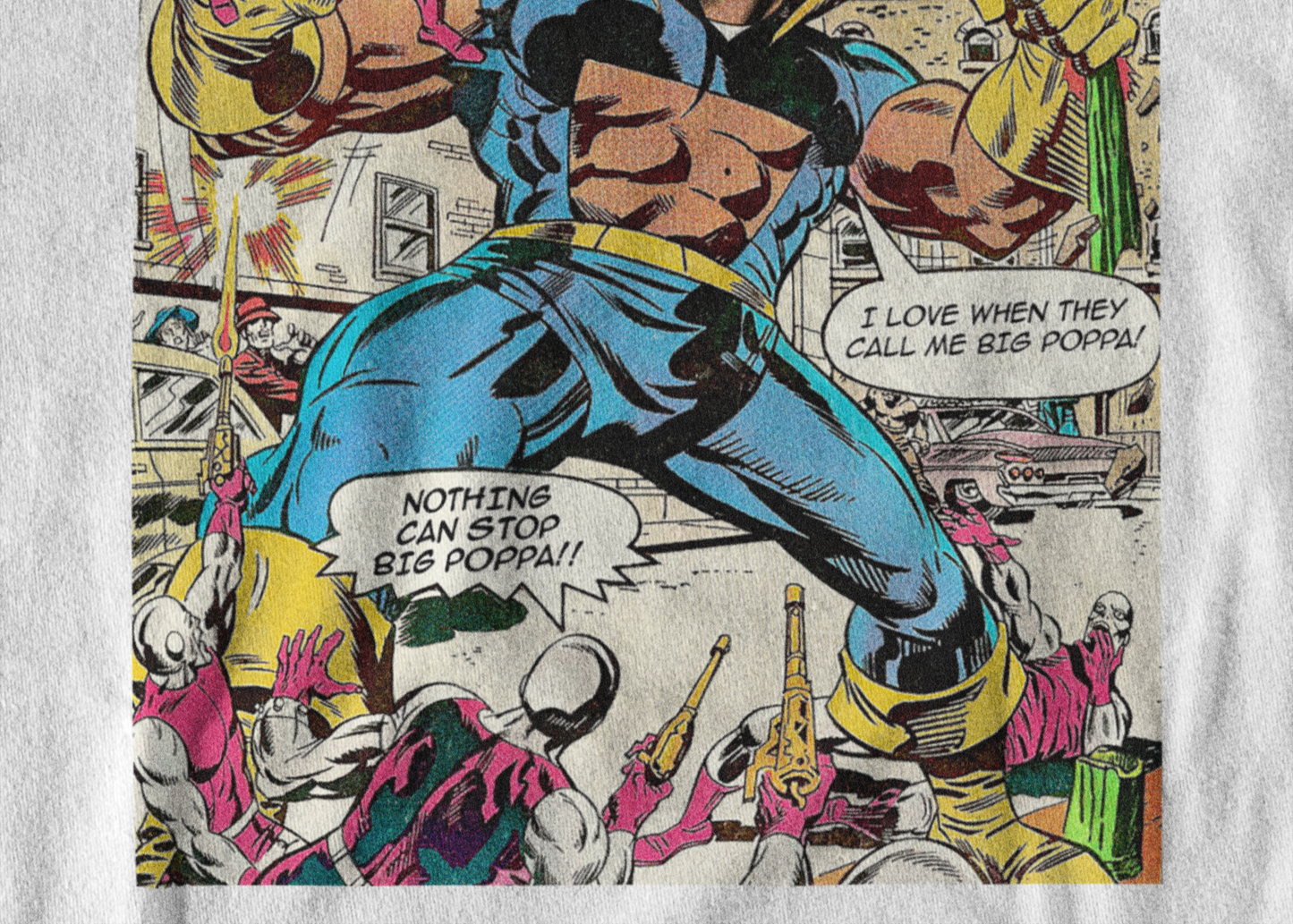 Biggie Superhero - Comic Style Tee