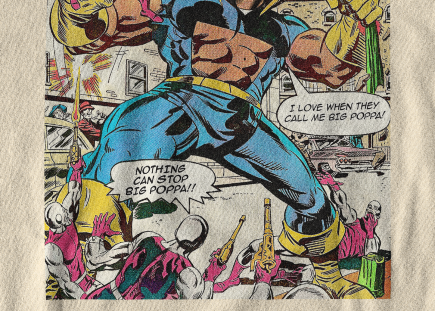 Biggie Superhero - Comic Style Tee