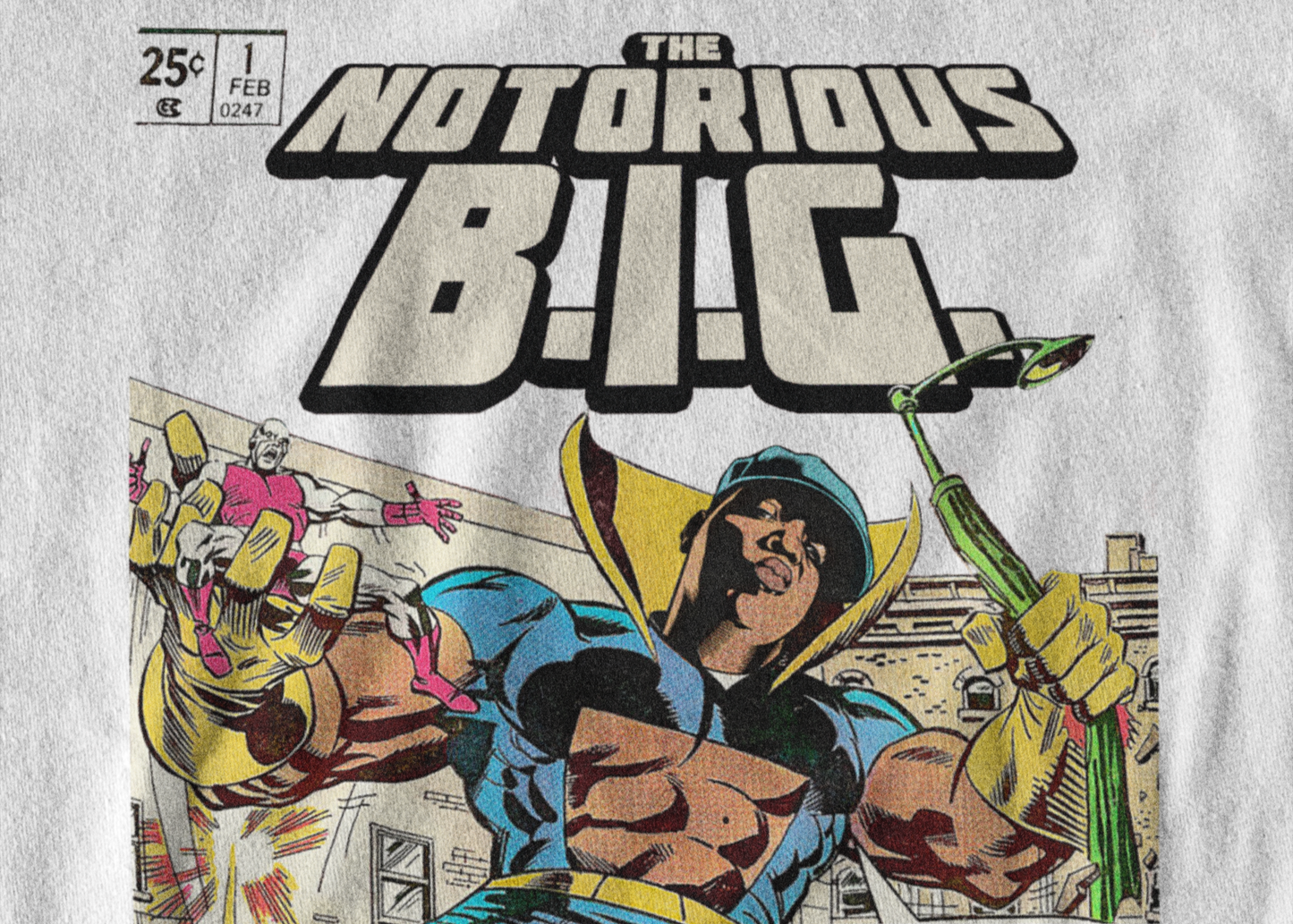 Biggie Superhero - Comic Style Tee