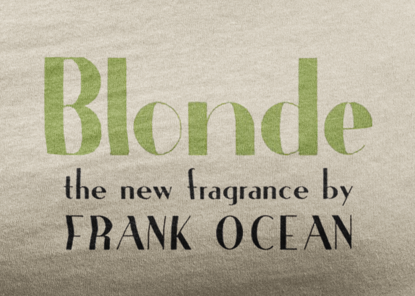 Blond Vintage Advertising Style Tee - Front & Back Print