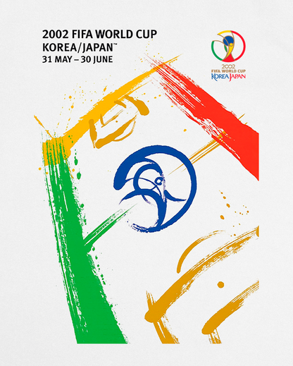 2002 World Cup Korea/Japan - Front & Back Print