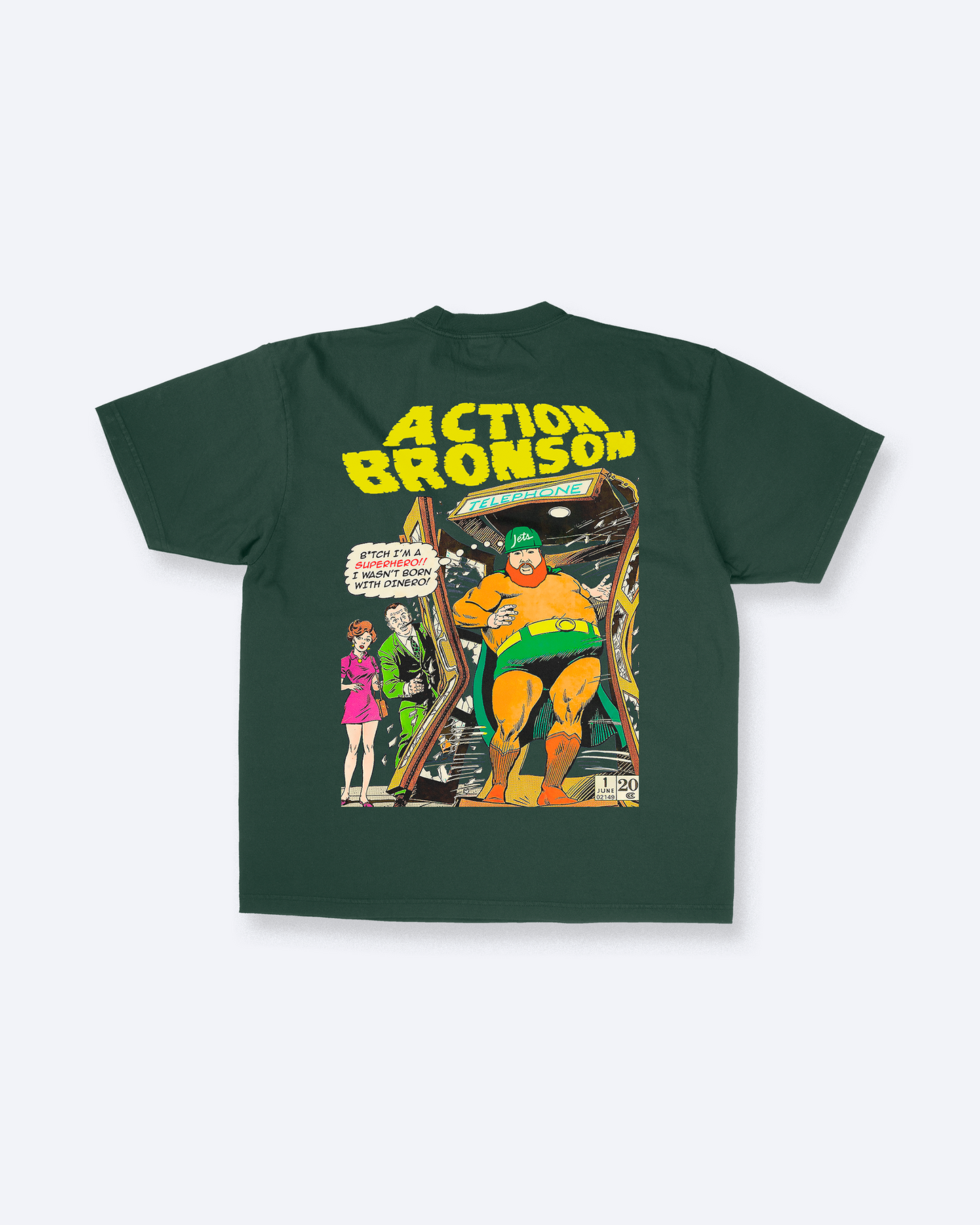 Action Bronson Comic Graphic Tee - Front & Back Print