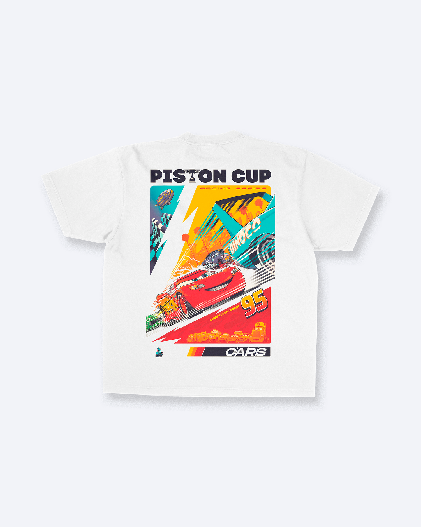 Piston Cup Tee - Front & Back Print