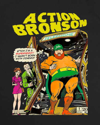 Action Bronson Comic Graphic Tee - Front & Back Print