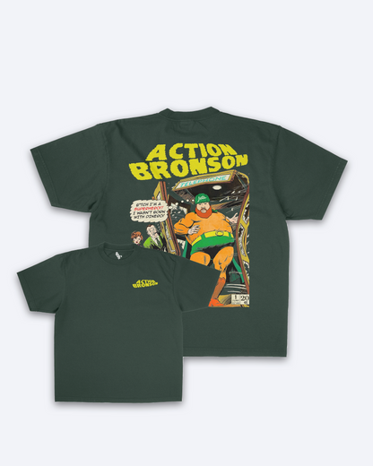 Action Bronson Comic Graphic Tee - Front & Back Print