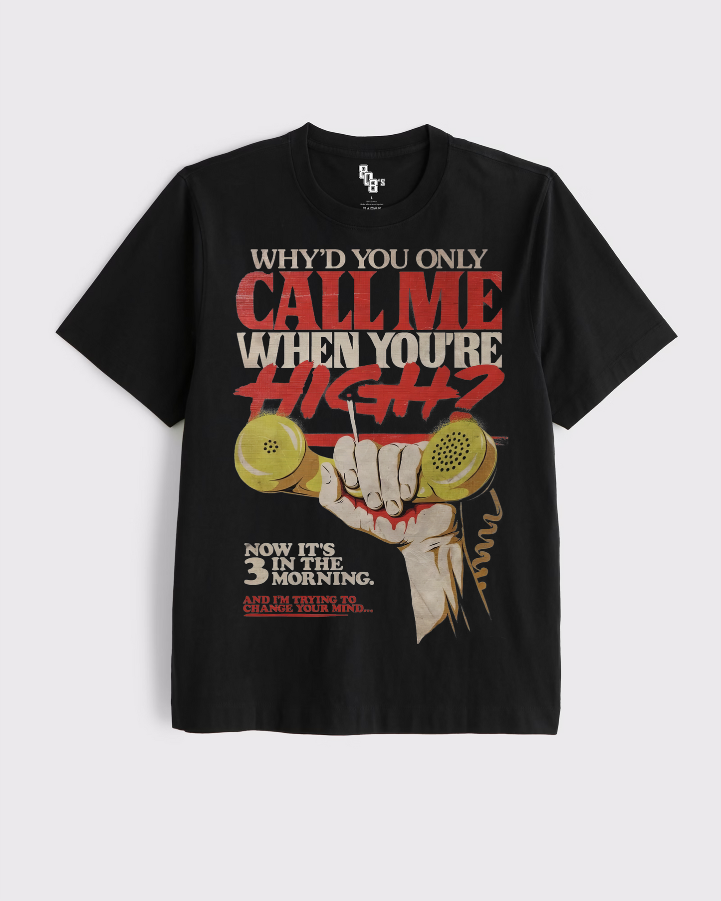 Brit Indie Rock Band Music Lyrics Tee
