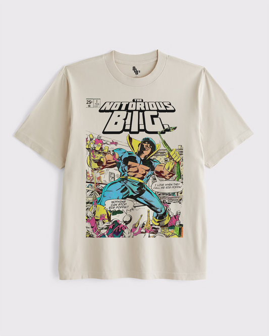 Biggie Superhero - Comic Style Tee