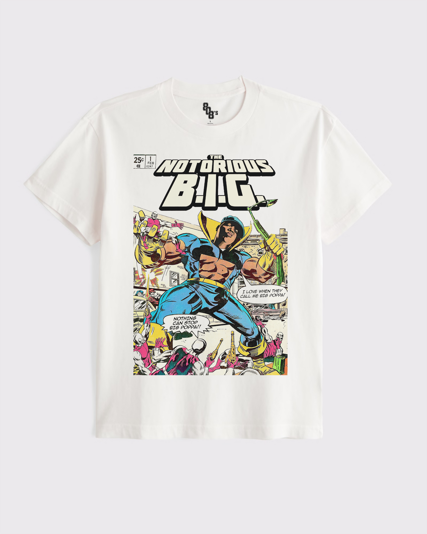 Biggie Superhero - Comic Style Tee