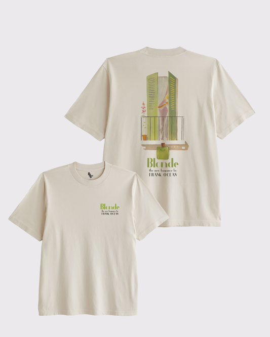 Blond Vintage Advertising Style Tee - Front & Back Print