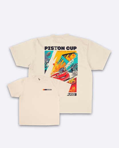 Piston Cup Tee - Front & Back Print