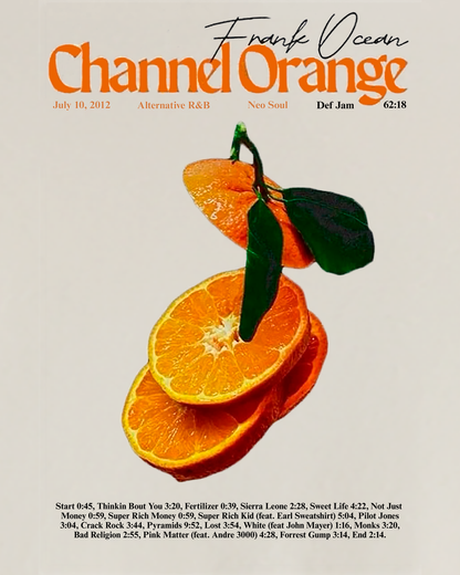 Channel Orange Fruit Sand Tee