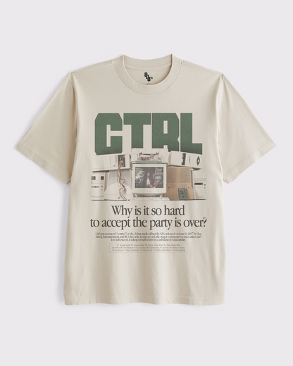 CTRL - 90's Magazine Ad Style Tee