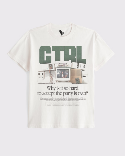 CTRL - 90's Magazine Ad Style Tee