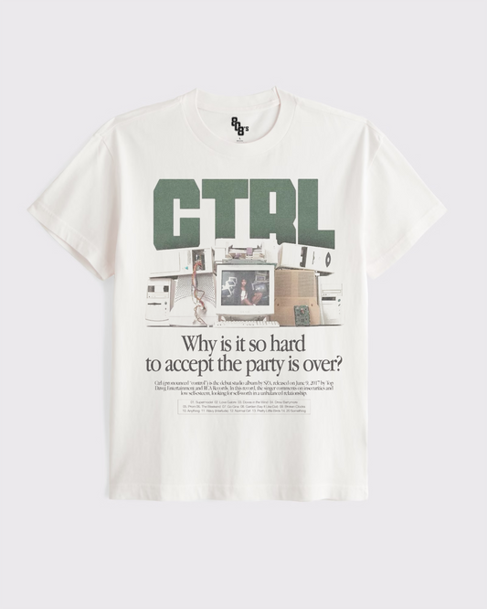 CTRL - 90's Magazine Ad Style Tee