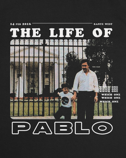 Escobar X Kanye The Life Of Pablo Tee