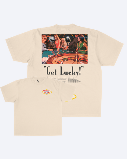 Get Lucky! - Vintage Advertising Style Tee