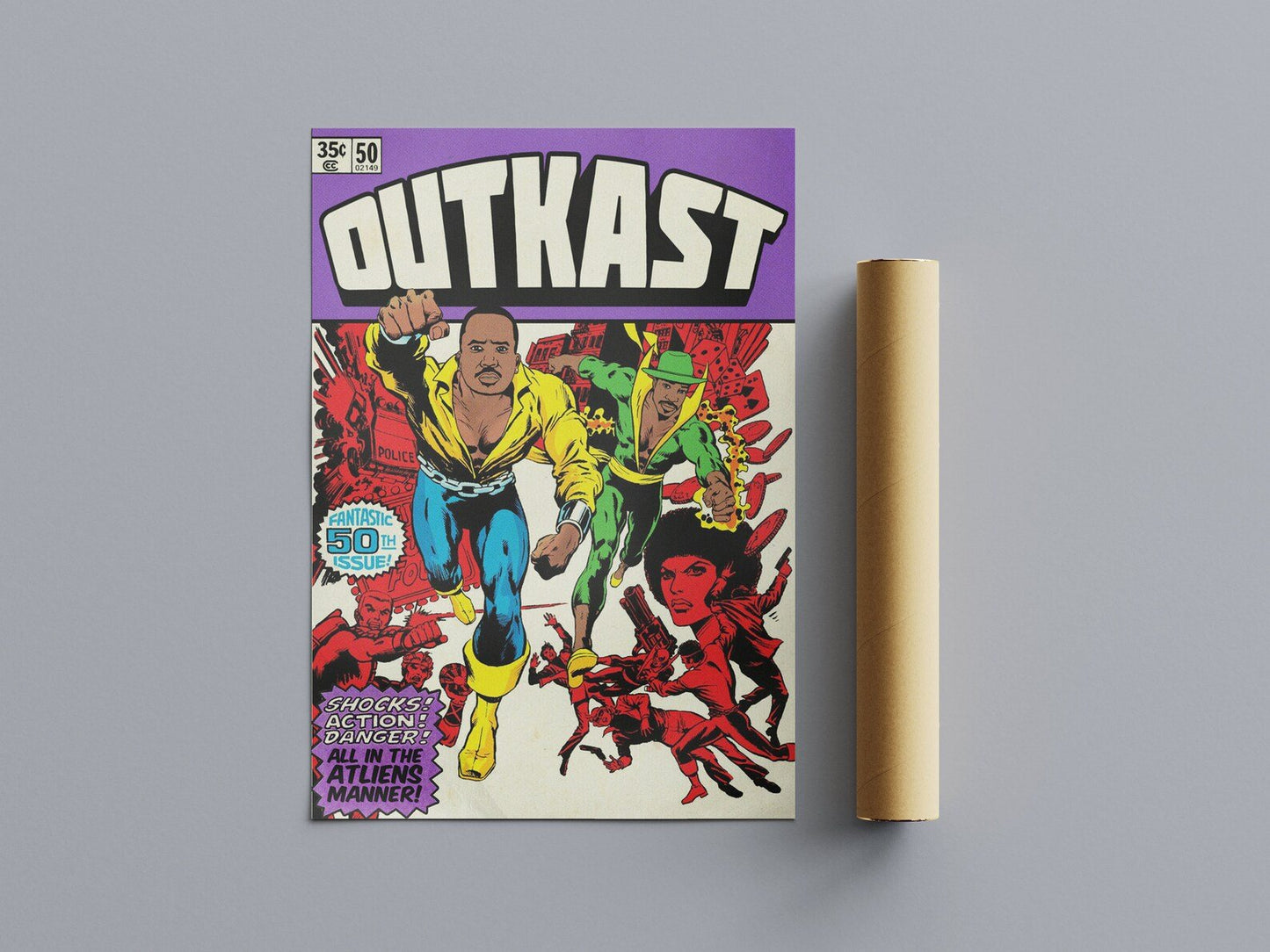 OUTKAST - COMIC GRAPHIC POSTER - 808's