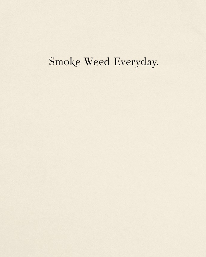 Snoop Smoke Weed Everyday - Vintage Advertising Style Tee