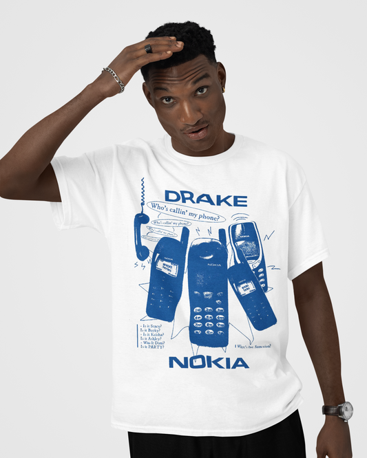 Drake "Nokia" Graphic Tee
