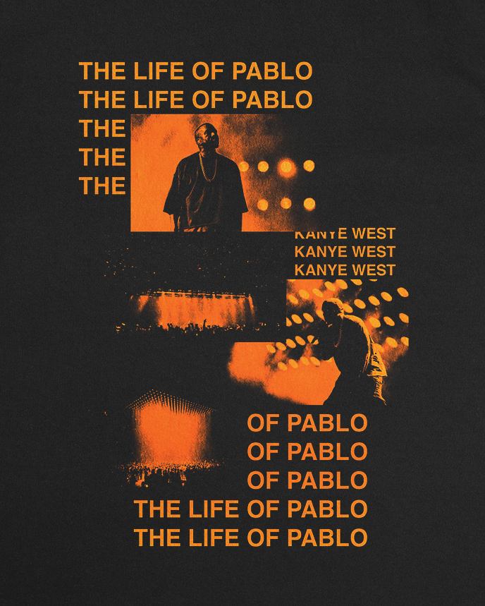 The Life Of Pablo Inspired Tour Tee