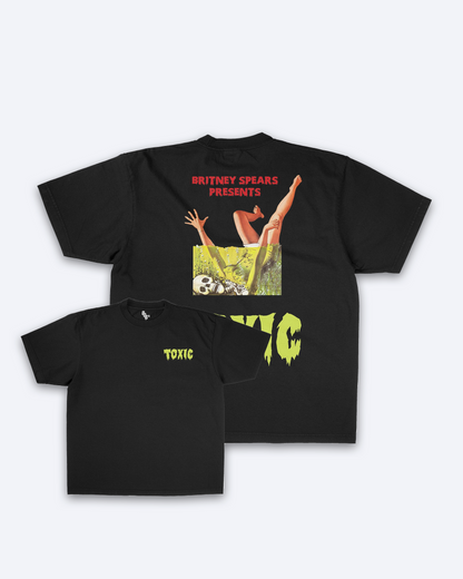 Britney Toxic Horror Style Graphic Tee - Front & Back Print