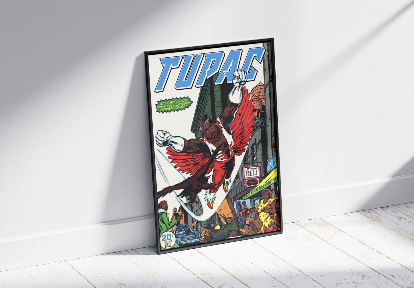 TUPAC INSPIRED COMIC BOOK POSTER - 808's